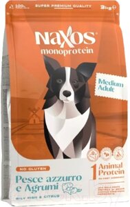 Сухой корм для собак Adragna Naxos Medium Adult Рыба с Цитрусом