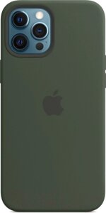 Чехол-накладка Apple Case With MagSafe для iPhone 12 Pro Max Cypress Green / MHLC3