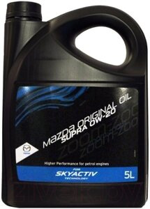 Моторное масло Mazda Original Oil Supra 0W20 / 830077271