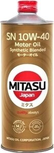 Моторное масло Mitasu Motor Oil 10W40 / MJ-122A-1