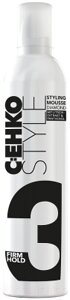 Пенка для укладки волос C: EHKO Diamond 3 сильной фиксации / 363265