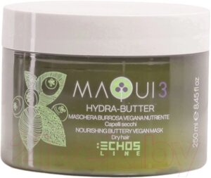 Маска для волос Echos Line Maqui 3 Nourishing Buttery Vegan для сухих волос с маслом ши