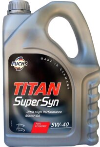 Моторное масло Fuchs Titan Supersyn 5W40 / 601425745