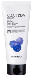 Пенка для умывания Tony Moly Clean Dew Blueberry Foam Cleanser