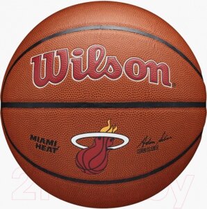 Баскетбольный мяч Wilson NBA Mia Heat / WTB3100XBMIA