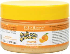 Маска для животных Iv San Bernard Fruit of the Groomer Orange для слабой выпадающей шерсти