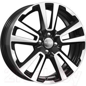 Литой диск K&K КС874 17x6.5" 4x100мм DIA 60.1мм ET 43мм Алмаз черный
