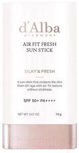 Крем солнцезащитный d'Alba Air Fit Fresh Sun Stick SPF 50+ PA++++