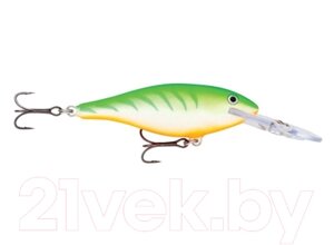 Воблер Rapala Shad Rap / SR09GTU