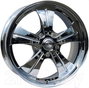 Литой диск Racing Wheels Premium НF-611 22x10" 5x112мм DIA 66.6мм ET 35мм Chrome