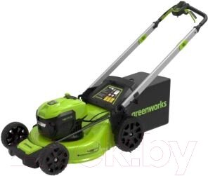 Газонокосилка электрическая Greenworks GD40LM48SPK4 / 2517407UB