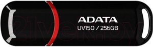 Usb flash накопитель A-data DashDrive UV150 256GB (AUV150-256G-RBK)