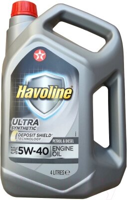 Моторное масло Texaco Havoline Ultra 5W40 / 840310MHE - скидка