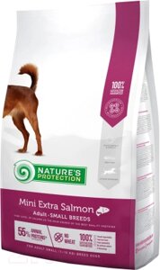 Сухой корм для собак Nature's Protection Mini Extra Salmon Adult Small Breeds / NPS45737