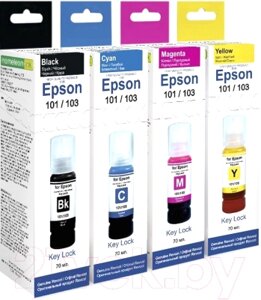 Комплект контейнеров с чернилами Revcol Для Epson 6442