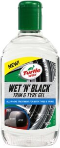 Полироль для шин Turtle Wax Для пластика Wet N Black Trim / 53165