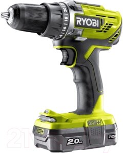 Аккумуляторная дрель-шуруповерт Ryobi R18DD3-120S