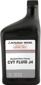 Трансмиссионное масло Mitsubishi CVT FLUID J4 / MZ320185