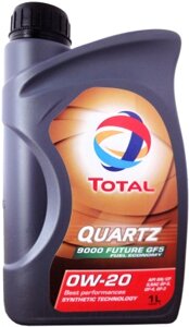 Моторное масло Total Quartz 9000 Future GF5 0W20 193627/216184