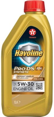 Моторное масло Texaco Havoline Pro. DS RN 5W30 / 804472NKE - характеристики