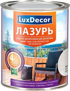 Лазурь для древесины LuxDecor Белый