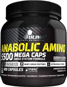 Комплексные аминокислоты Olimp Sport Nutrition Anabolic Amino 5500 Mega Caps