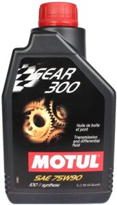 Трансмиссионное масло Motul Gear 300 75W90 / 105777