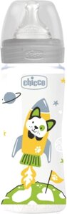 Бутылочка для кормления Chicco Well-Being Uni с силиконовой соской / 340728588