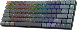 Клавиатура Keychron K3 Grey RGB Gateron G Pro Red Switch / K3-B1-RU