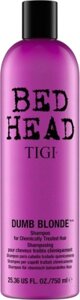 Шампунь для волос Tigi Bed Head Dumb Blonde Восстанавливающий для блондинок