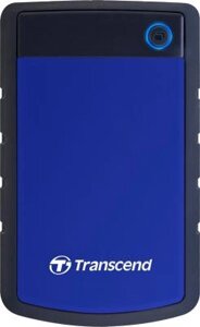 Внешний жесткий диск Transcend StoreJet 25H3B 1TB (TS1TSJ25H3B)