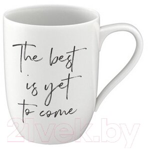 Кружка Villeroy & Boch The Best is Yet to Come / 10-1621-9665