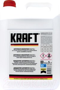 Антифриз KRAFT G12/G12+ концентрат / KF104