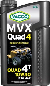 Моторное масло Yacco MVX Quad 10W40