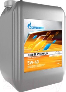 Моторное масло Gazpromneft Diesel Premium 5W40 / 4650063110015