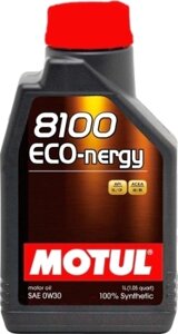 Моторное масло Motul 8100 Eco-nergy 0W30 / 102793