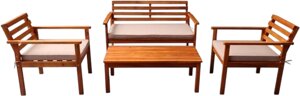 Комплект садовой мебели National Tree Company Из акации / TP6015.0.2