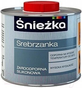 Эмаль Sniezka Srebrzanka жароустойчивая - Беларусь