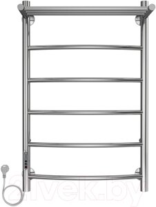 Полотенцесушитель электрический GRANULA Классик 50x80 D32 с полкой