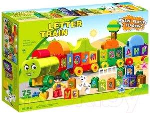 Конструктор Kids Home Toys Поезд-алфавит / 188-23