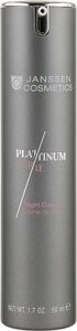 Крем для лица Janssen Platinum Care Night Cream Реструктурирующий ночной