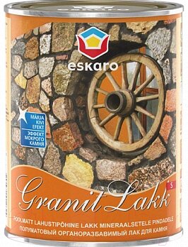 Лак Eskaro Granit Lakk S - акции