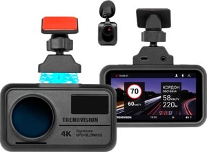 Автомобильный видеорегистратор TrendVision TDR-725 Real 4K 2CH