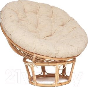 Кресло садовое Tetchair Papasan Eco P115-1/SP STD c подушкой, ремешками