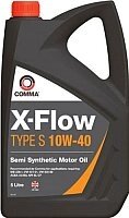 Моторное масло Comma X-Flow Type S 10W40 / XFS5L (5л)