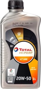 Моторное масло Total Hi-Perf 4T 500 20W50 / 228598