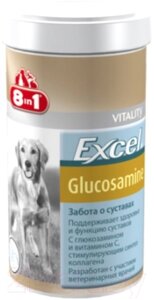 Кормовая добавка для животных 8in1 Exsel Glucosamine / 660890/121596