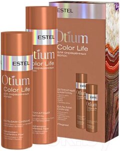 Набор косметики для волос Estel Otium Color Life для окрашенных волос Шампунь+Бальзам