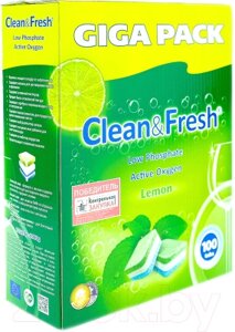 Таблетки для посудомоечных машин Clean & Fresh All in 1