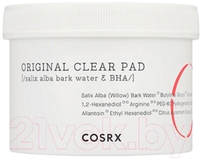 Пилинг для лица COSRX One Step Original Clear Pad Special пилинг-диски от компании Бесплатная доставка по Беларуси - фото 1